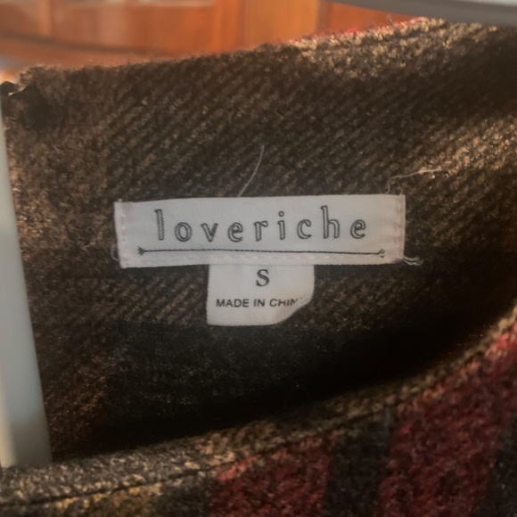 Loveriche‎ plaid mini dress with pockets. Never worn . - Picture 2 of 4
